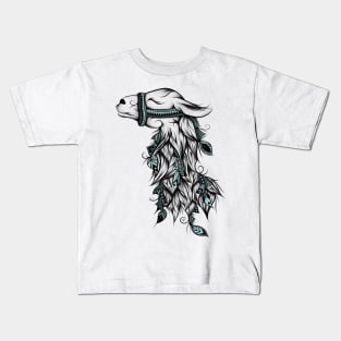 Poetic Llama Kids T-Shirt